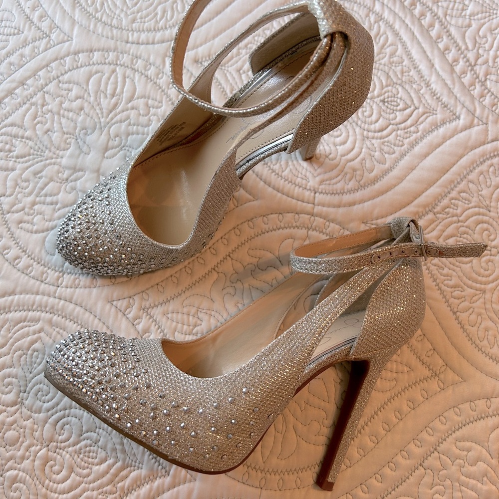 Jessica Simpson Rhinestone Pumps